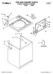 Diagram for 01 - Top And Cabinet Parts