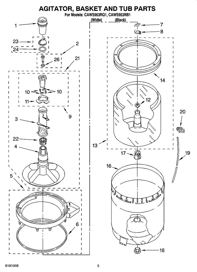Diagram for CAWS953RB1
