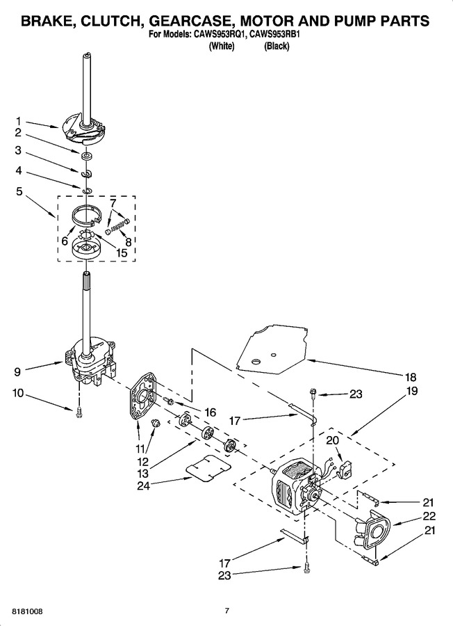 Diagram for CAWS953RB1