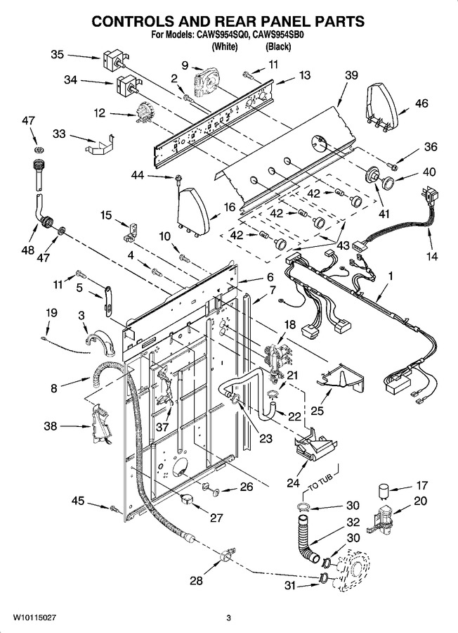 Diagram for CAWS954SQ0