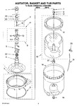 Diagram for 03 - Agitator, Basket And Tub Parts