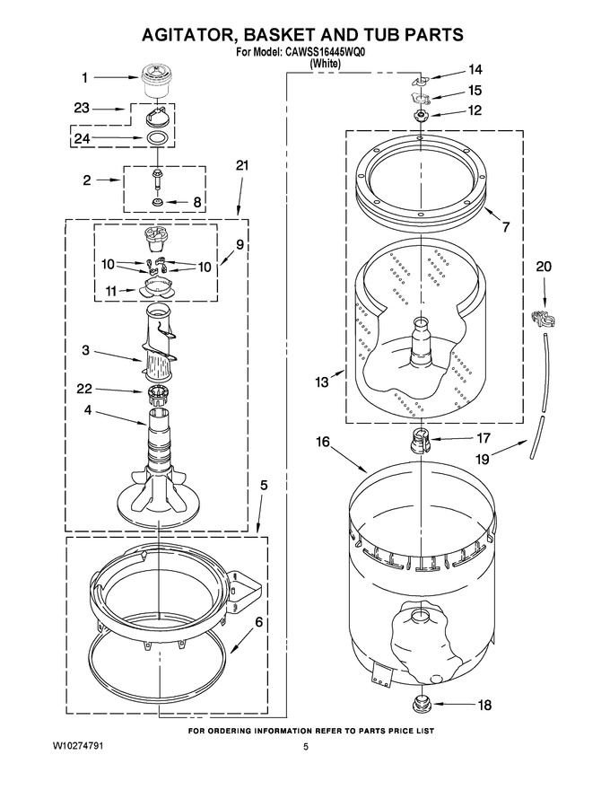 Diagram for CAWSS16445WQ0