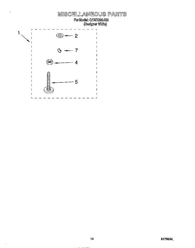 Diagram for CAWX629JQ0