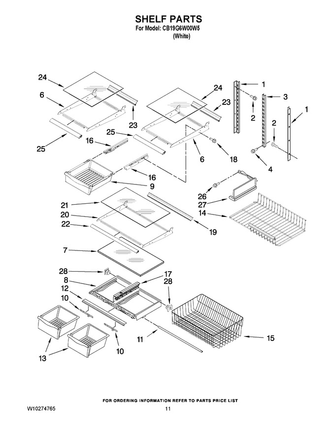 Diagram for CB19G6W00W5