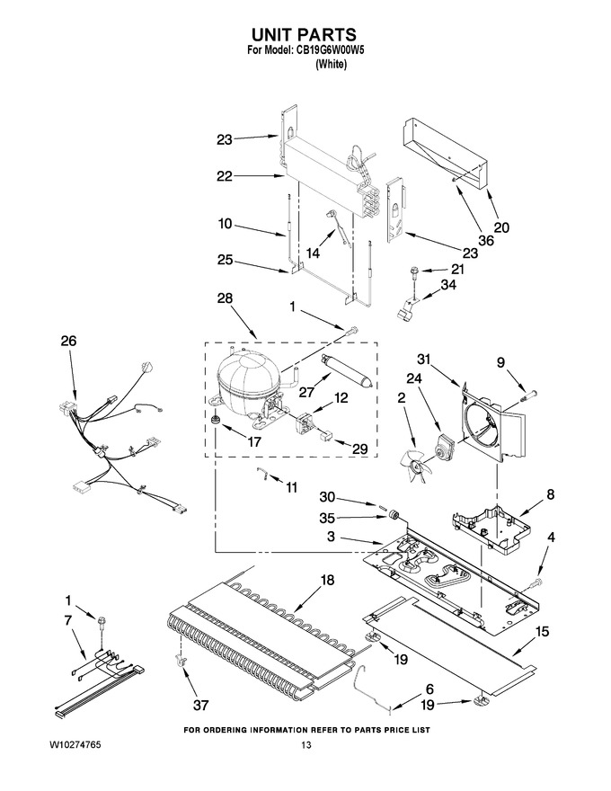 Diagram for CB19G6W00W5