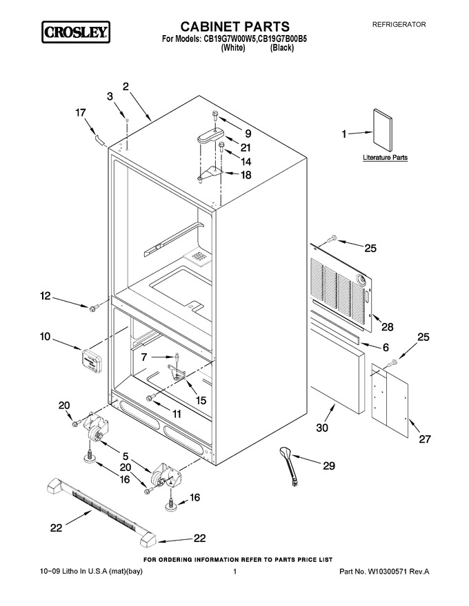 Diagram for CB19G7B00B5