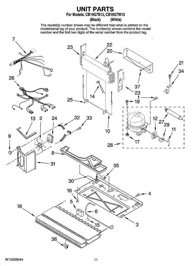 Diagram for CB19G7W13
