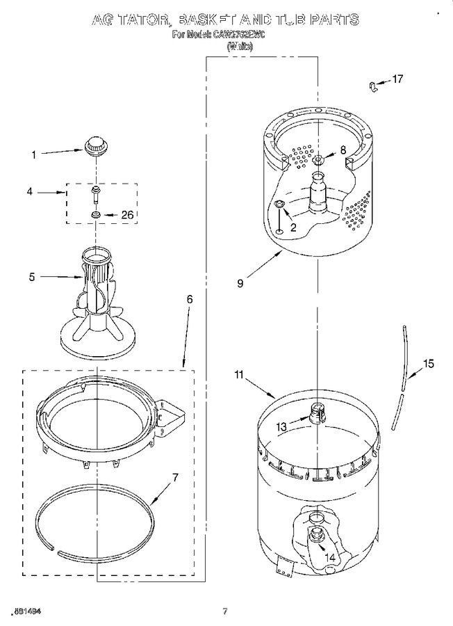 Diagram for CCW2762EW0