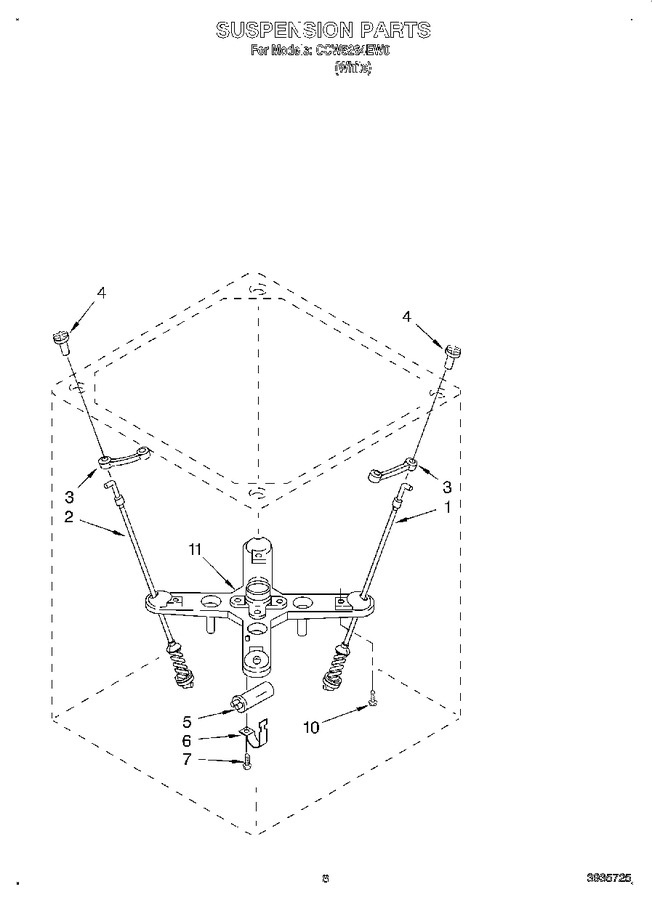 Diagram for CCW5264EW0