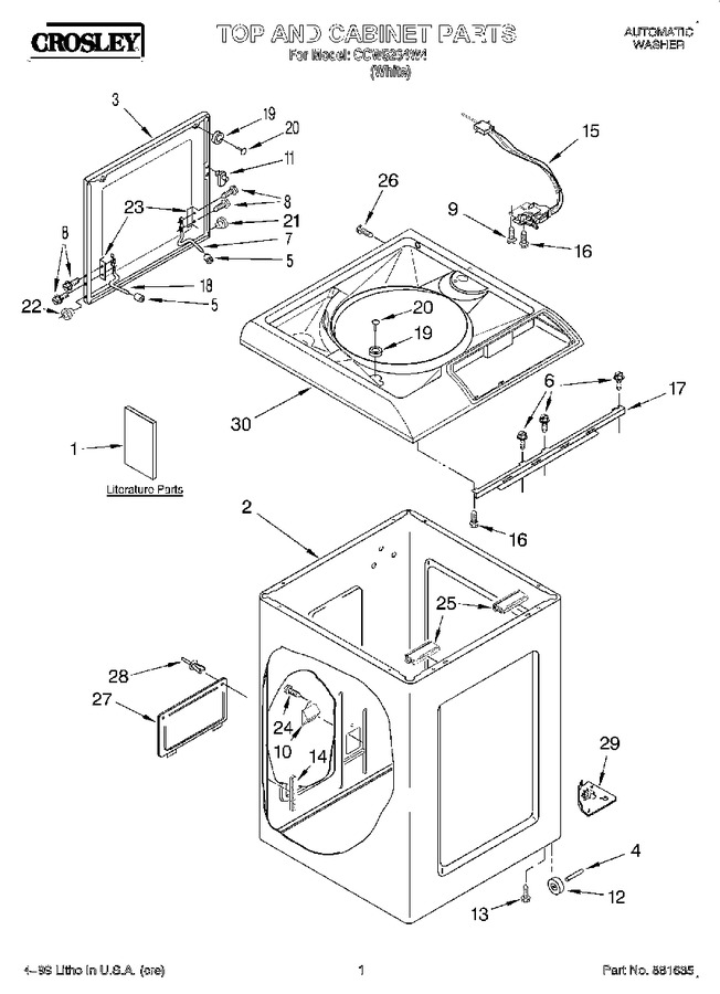 Diagram for CCW5264W4