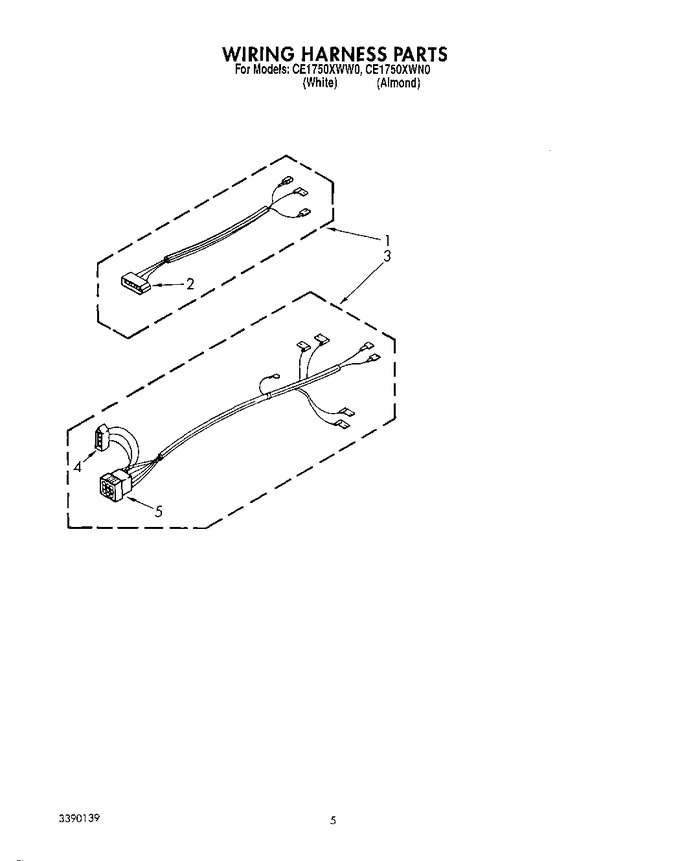 Diagram for CE1750XWW0