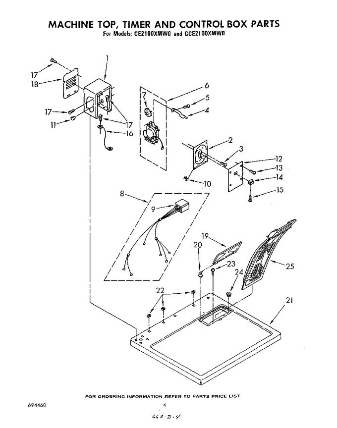 Diagram for CE2100XMW0