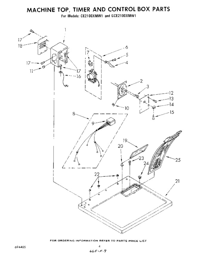 Diagram for CE2100XMW1