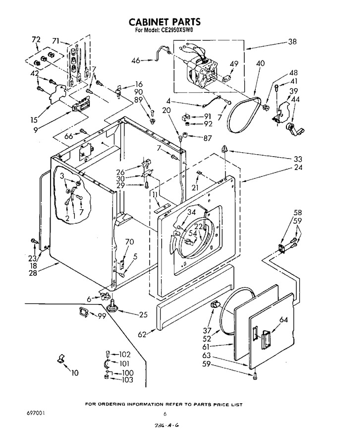 Diagram for CE2950XSW0