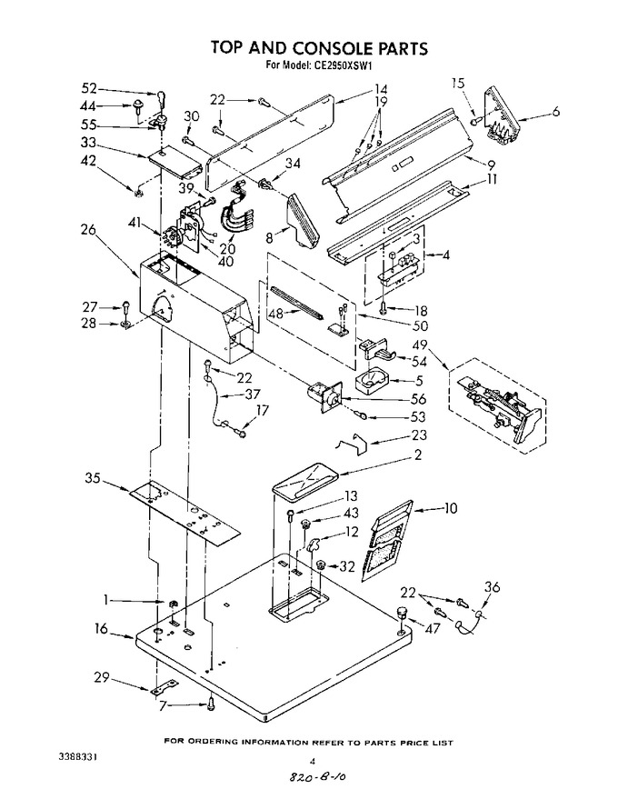 Diagram for CE2950XSW1