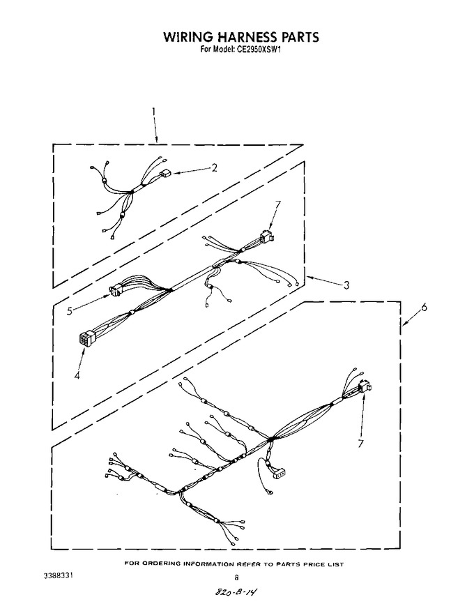 Diagram for CE2950XSW1