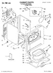 Diagram for 01 - Cabinet Parts