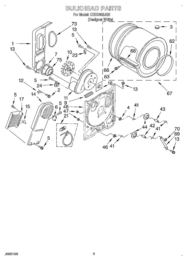 Diagram for CEDX463JQ0