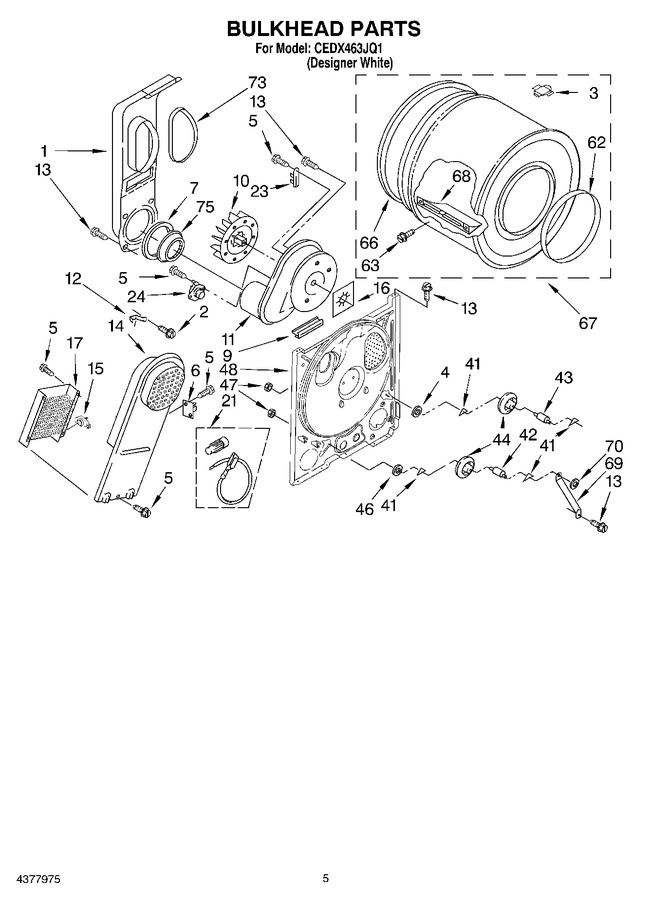 Diagram for CEDX463JQ1