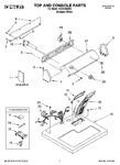 Diagram for 01 - Top And Console Parts