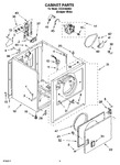 Diagram for 02 - Cabinet Parts