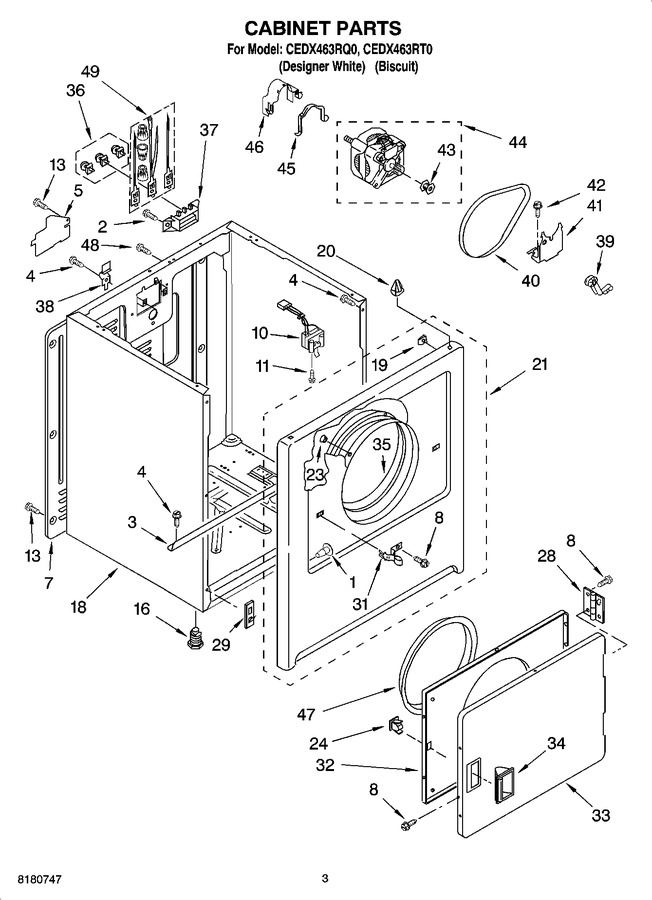 Diagram for CEDX463RQ0