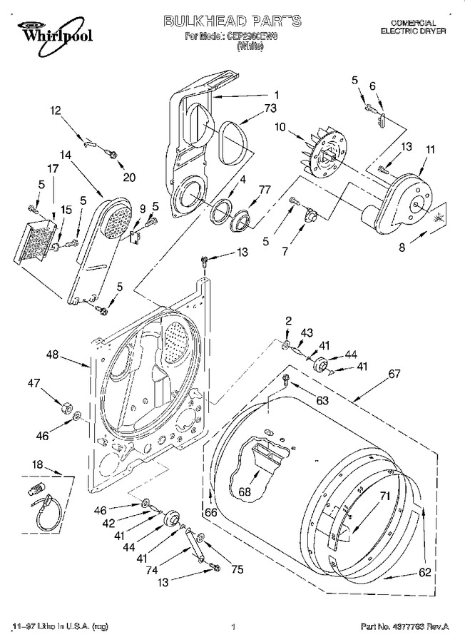 Diagram for CEP2960EW0