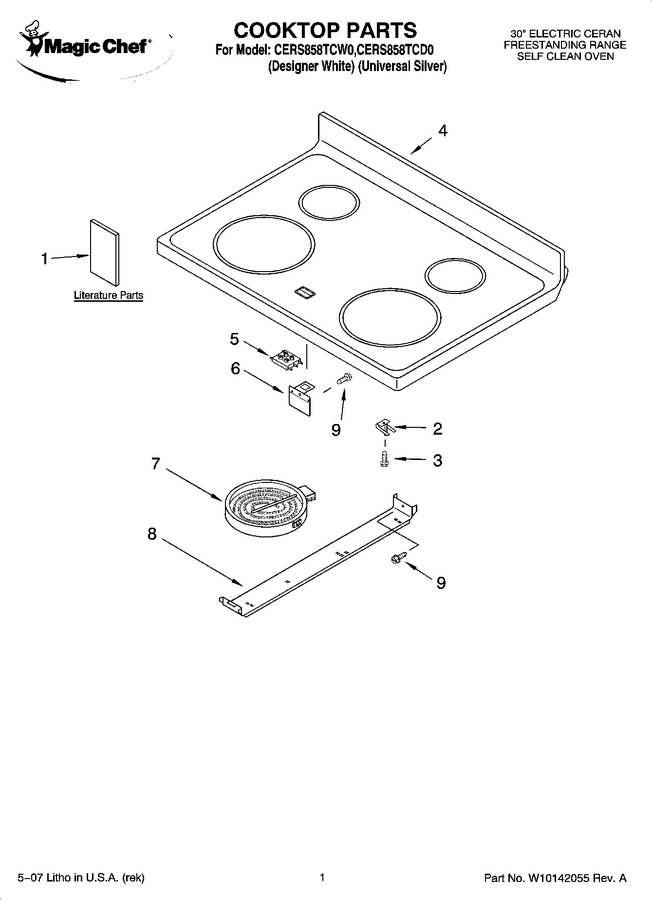 Diagram for CERS858TCD0
