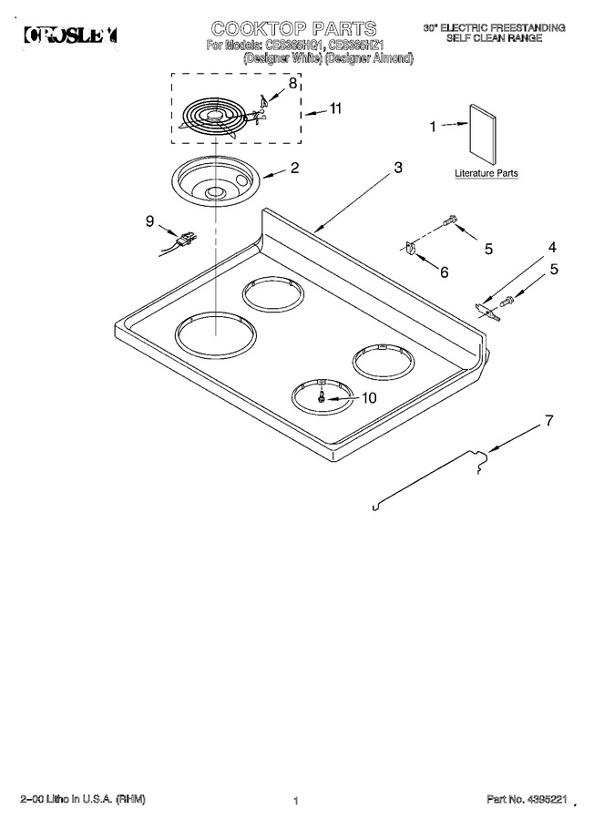 Diagram for CES365HZ1
