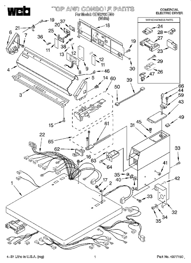 Diagram for CEW2760EW0