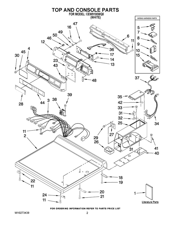 Diagram for CEW9100WQ0