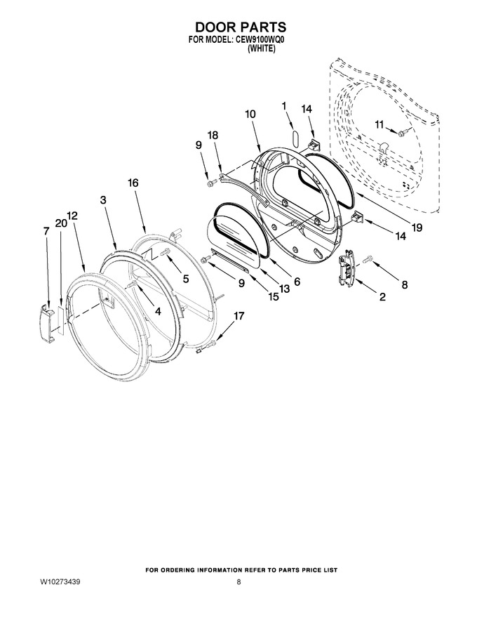 Diagram for CEW9100WQ0