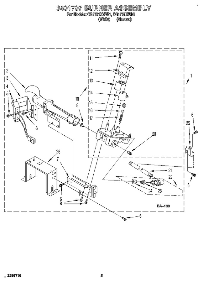 Diagram for CG1751XWW1