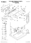 Diagram for 01 - Top And Console Parts