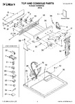 Diagram for 01 - Top And Console Parts