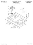 Diagram for 01 - Cooktop, Literature