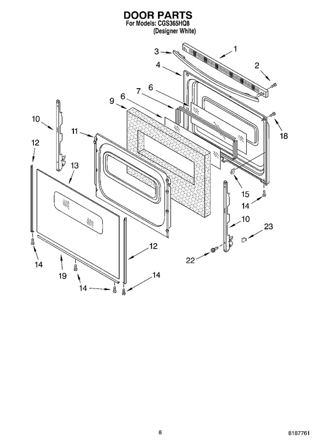 Diagram for CGS365HQ8