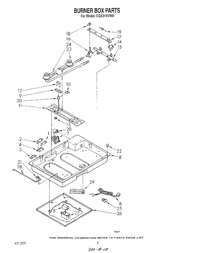 Diagram for CGX315VW0