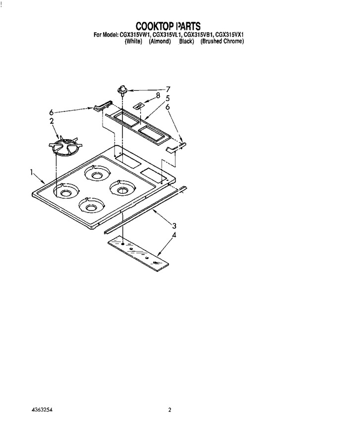 Diagram for CGX315VX1