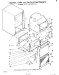 Diagram for 02 - Cabinet, Liner And Door Components,