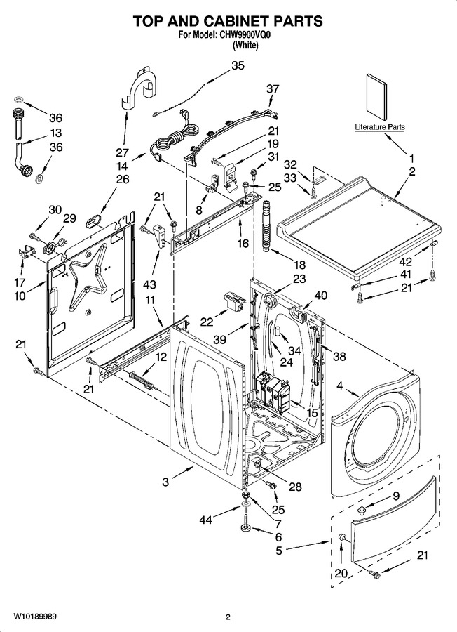 Diagram for CHW9900VQ0