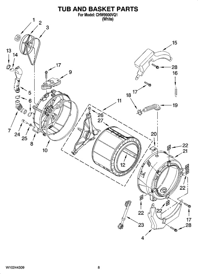 Diagram for CHW9900VQ1