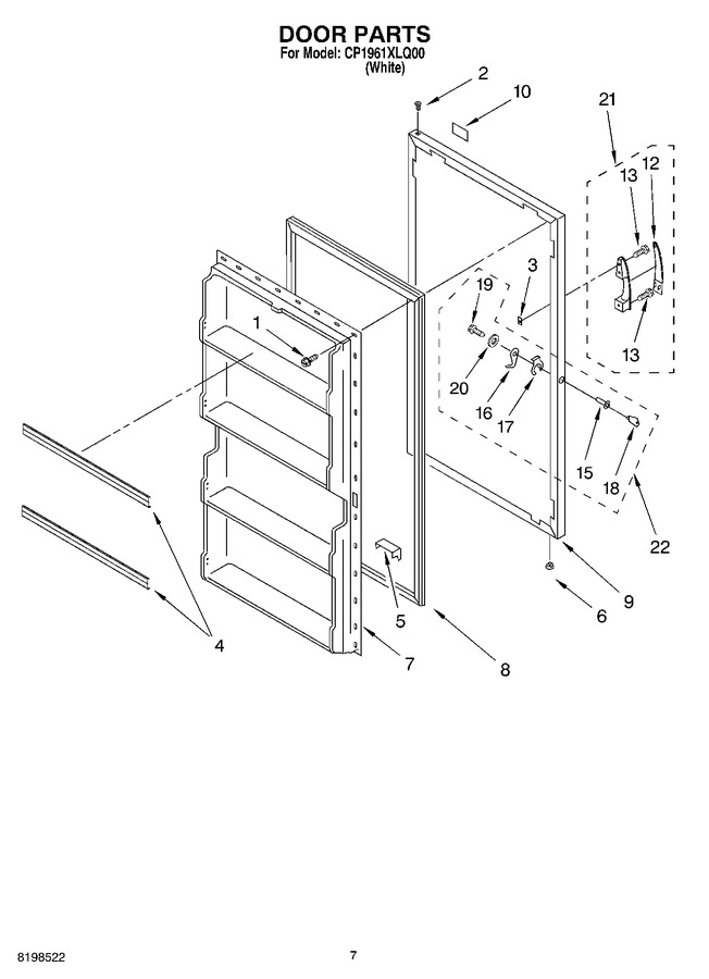 Diagram for CP1961XLQ00