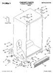Diagram for 01 - Cabinet Parts