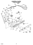 Diagram for 08 - Control Parts, Parts Not Illustrated