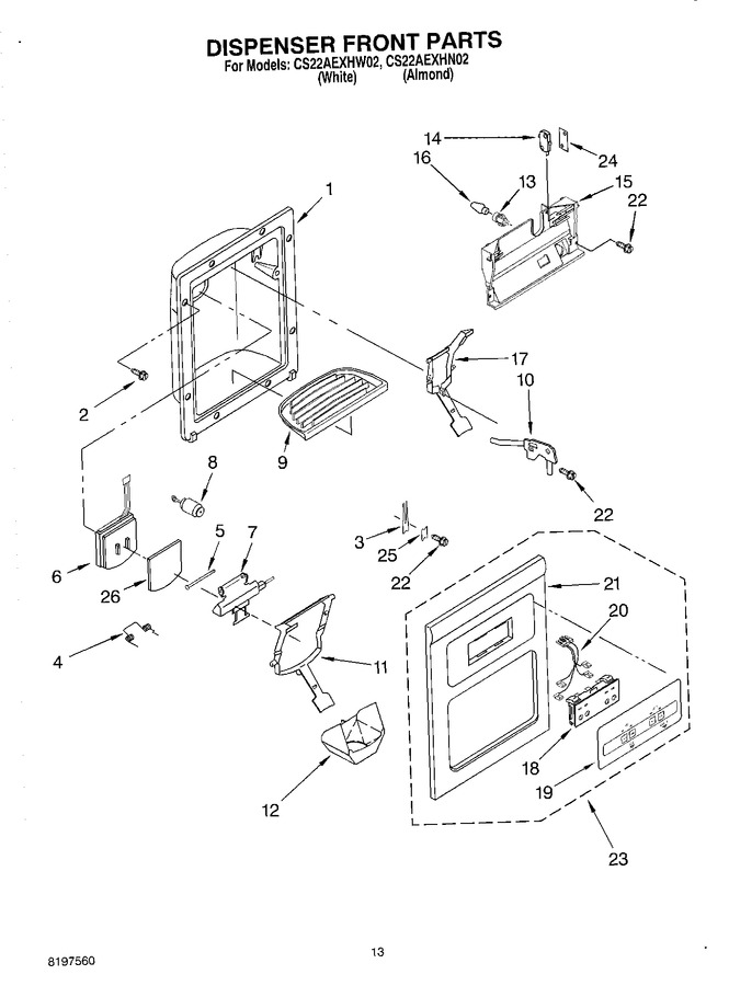 Diagram for CS22AEXHN02