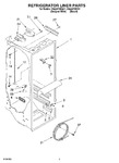 Diagram for 02 - Refrigerator Liner