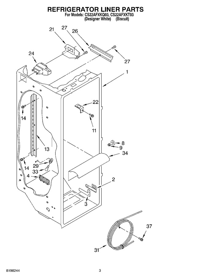 Diagram for CS22AFXKT03