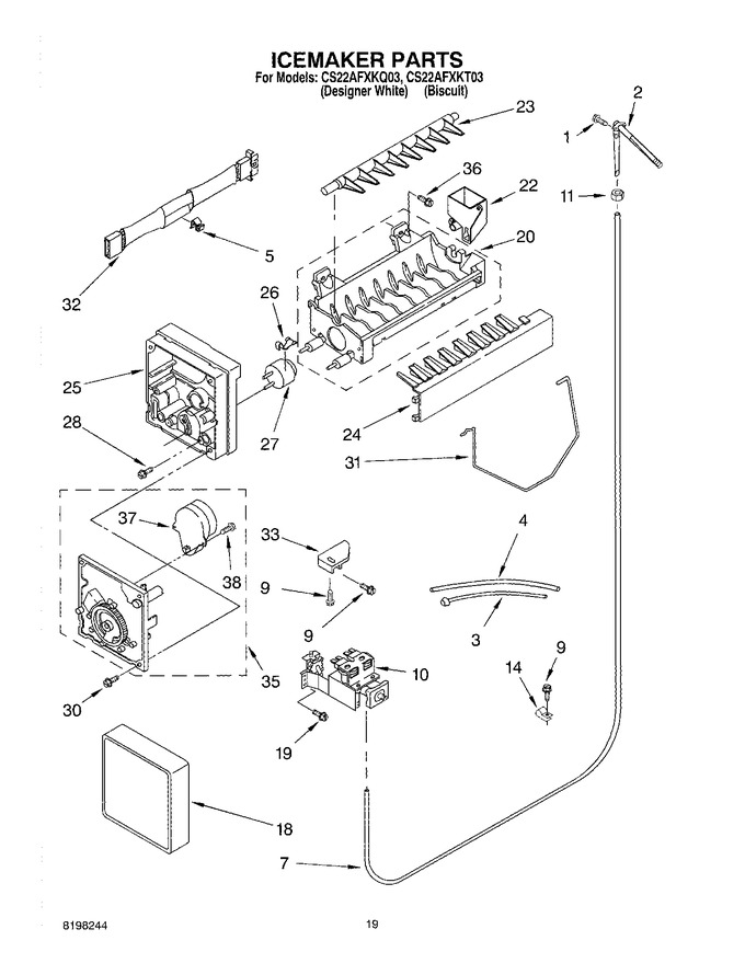 Diagram for CS22AFXKT03