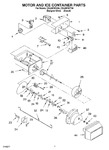 Diagram for 05 - Motor And Ice Container